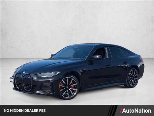 Black Sapphire Metallic 2024 BMW i4 Gran Coupe M50