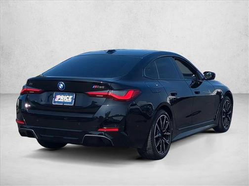 Black Sapphire Metallic 2024 BMW i4 Gran Coupe M50