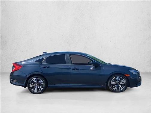 Black 2018 Honda Civic EX-T
