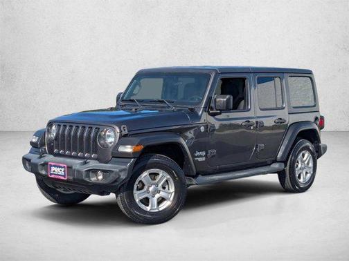 Granite Crystal Metallic Clearcoat 2019 Jeep Wrangler Unlimited Sport