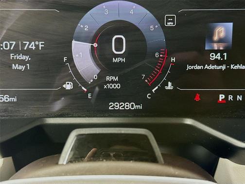 Downpour Metallic 2025 GMC Acadia Denali