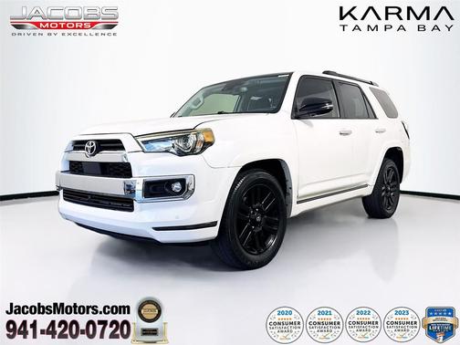 Blizzard Pearl 2022 Toyota 4Runner Limited