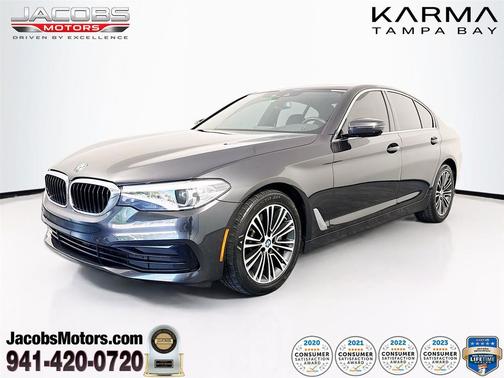 Dark Graphite Metallic 2019 BMW 540 540i