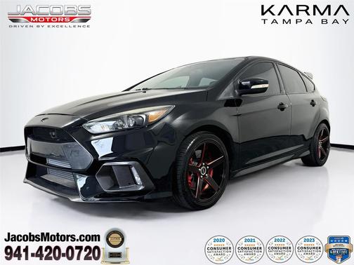 Shadow Black 2018 Ford Focus ST
