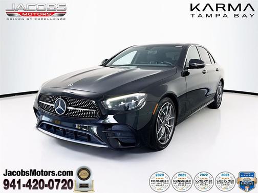 BLACK 2021 Mercedes-Benz E-Class E 350