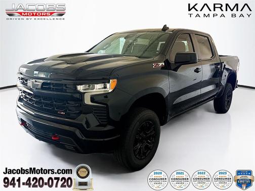 Black 2024 Chevrolet Silverado 1500 LT Trail Boss