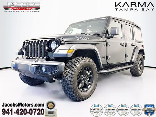 Black Clearcoat 2021 Jeep Wrangler Unlimited Sport