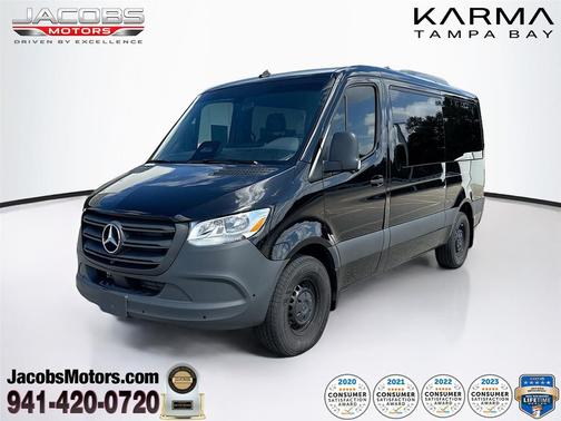 Black Blue 2025 Mercedes-Benz Sprinter 2500 Standard Roof