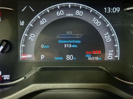 Ruby Flare Pearl 2025 Toyota RAV4 LE
