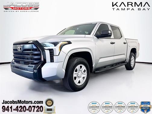 Celestial Silver Metallic 2025 Toyota Tundra SR