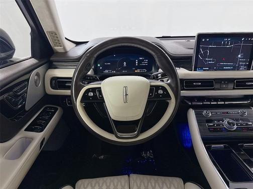 Flight Blue Metallic Clearcoat 2023 Lincoln Aviator Black Label AWD