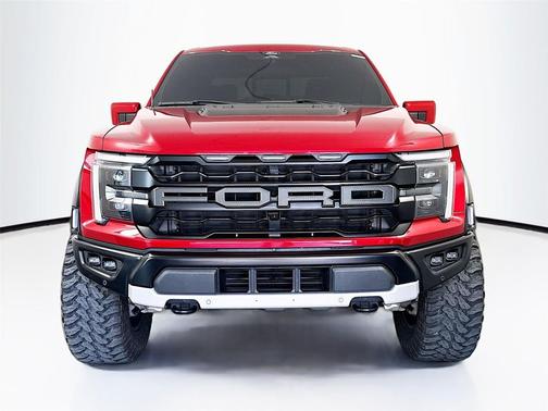 Rapid Red Metallic Tinted Clearcoat 2025 Ford F-150 Raptor