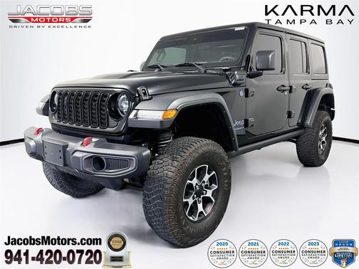 Black Clearcoat 2024 Jeep Wrangler 4xe Willys