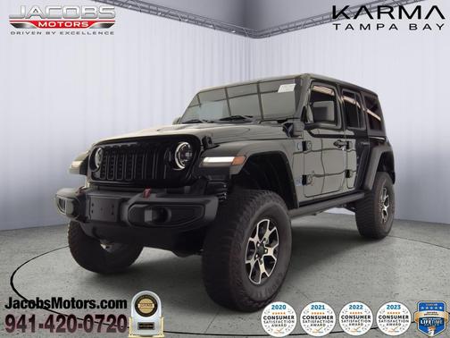 Black Clearcoat 2024 Jeep Wrangler 4xe Willys