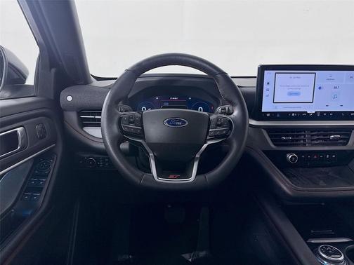 Star White Metallic Tri-Coat 2025 Ford Explorer ST