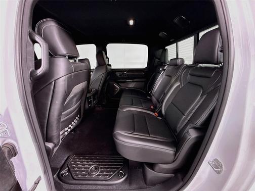Bright White Clearcoat 2025 RAM 1500 RHO Crew Cab 4x4 5'7' Box