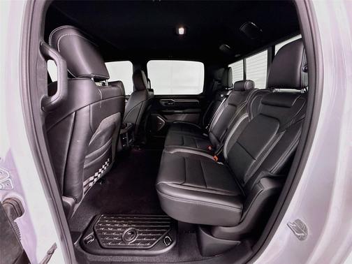 Bright White Clearcoat 2025 RAM 1500 RHO Crew Cab 4x4 5'7' Box