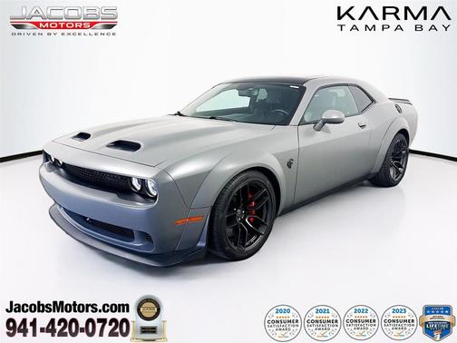 Destroyer Gray Clearcoat 2023 Dodge Challenger SRT Hellcat