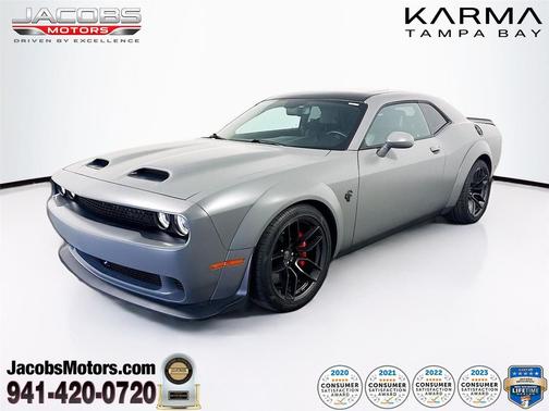Destroyer Gray Clearcoat 2023 Dodge Challenger SRT Hellcat