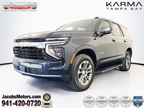 Dark Ash Metallic 2025 Chevrolet Tahoe LS