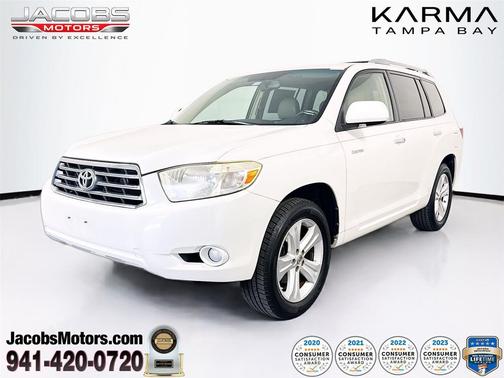 Blizzard Pearl 2009 Toyota Highlander Limited