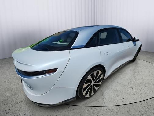 Stellar White Metallic 2024 Lucid Air Touring