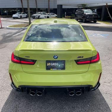 Sao Paulo Yellow 2025 BMW M3 Competition xDrive