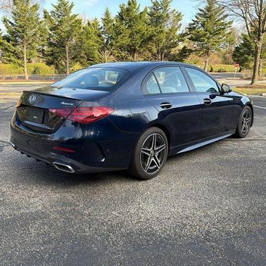 Blue 2023 Mercedes-Benz C-Class C 300 4MATIC