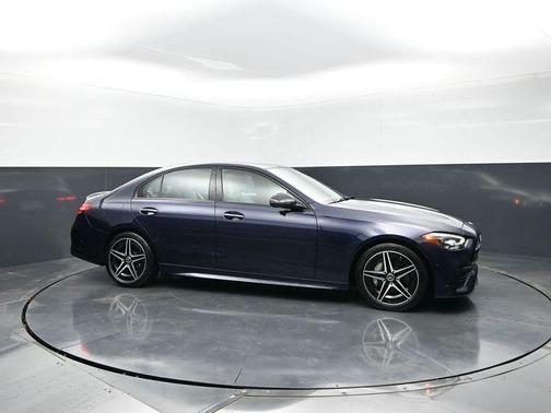 Blue 2023 Mercedes-Benz C-Class C 300 4MATIC