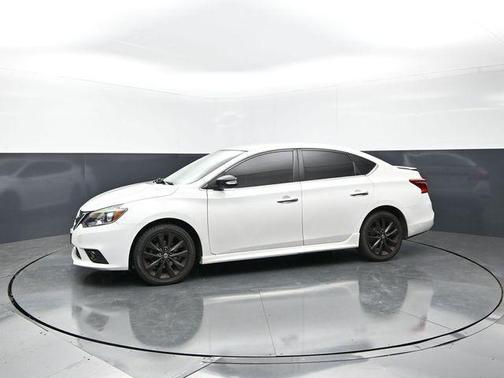 Aspen White 2018 Nissan Sentra SR