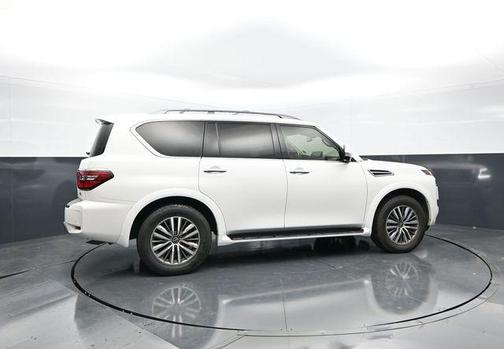 Aspen White 2023 Nissan Armada SL