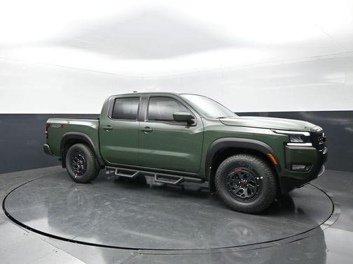 Green 2026 Nissan Frontier PRO-X