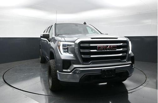 Steel Metallic 2021 GMC Sierra 1500 SLE