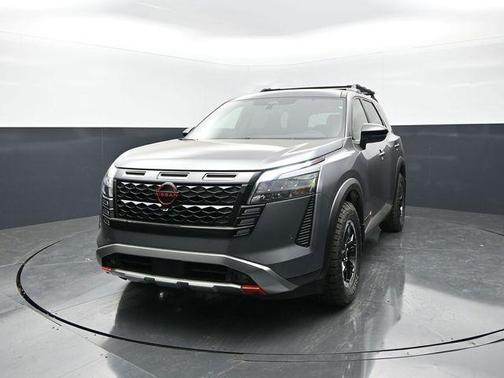 Gun Metallic 2026 Nissan Pathfinder Rock Creek