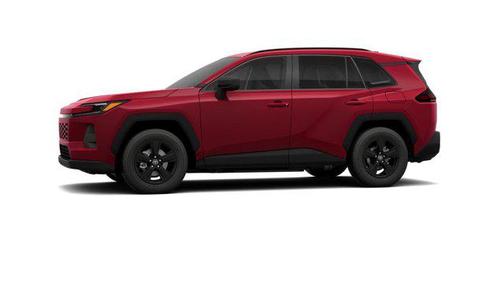 Red 2026 Toyota RAV4 LE
