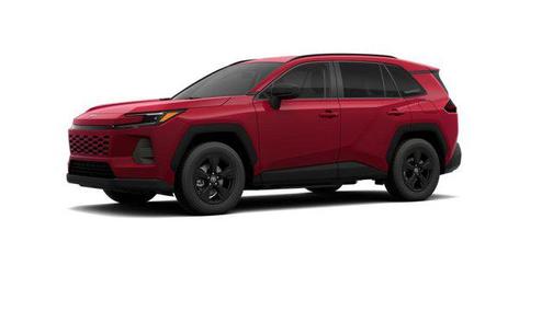 Red 2026 Toyota RAV4 LE