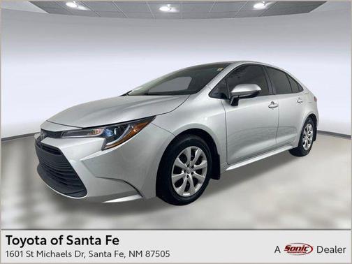 Classic Silver Metallic 2025 Toyota Corolla LE