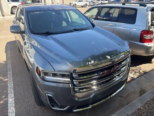 Satin Steel Metallic 2022 GMC Acadia FWD SLE