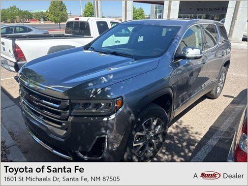 Satin Steel Metallic 2022 GMC Acadia FWD SLE