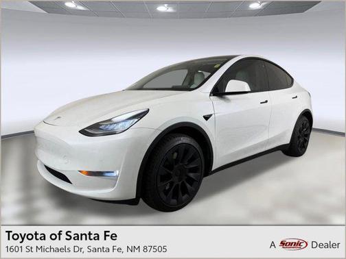 Pearl White Multi-Coat 2021 Tesla Model Y Long Range Dual Motor All-Wheel Drive