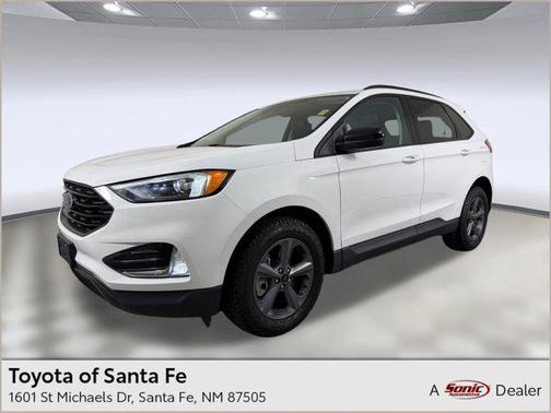 Oxford White 2023 Ford Edge SEL