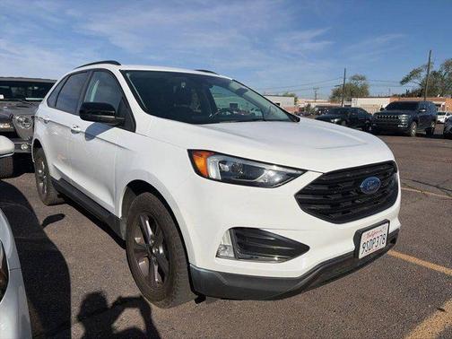 Oxford White 2023 Ford Edge SEL
