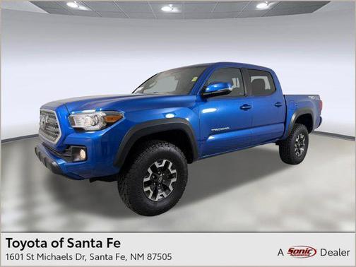 Blazing Blue 2017 Toyota Tacoma TRD Off Road