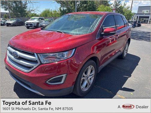 Ruby Red 2017 Ford Edge Titanium