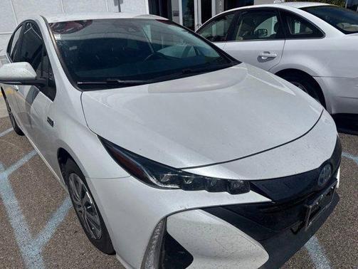 Wind Chill Pearl 2021 Toyota Prius Prime XLE