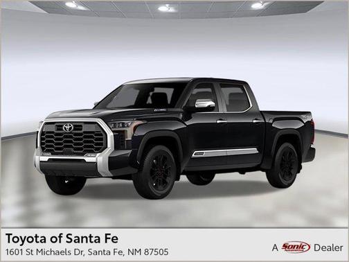 Midnight Black Metallic 2026 Toyota Tundra Hybrid 1794 Edition