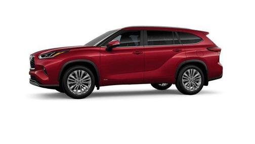 Ruby Flare Pearl 2026 Toyota Highlander Hybrid Platinum