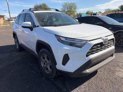 White 2022 Toyota RAV4 XLE