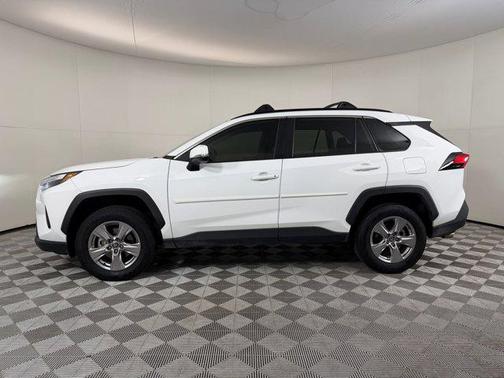 White 2022 Toyota RAV4 XLE