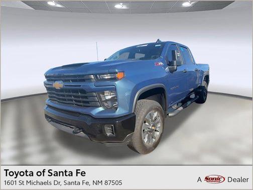 Lakeshore Blue Metallic 2025 Chevrolet Silverado 2500 Custom